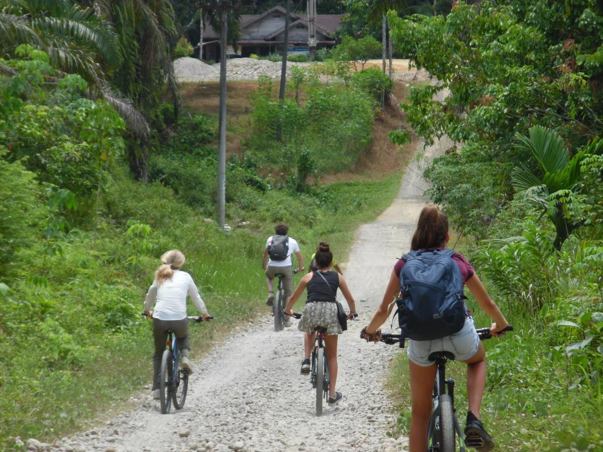 Ambow Homestay Jungle Trekking & Village Tour Bukit Lawang Exterior foto
